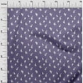 thumbnail image 3 of oneOone Silk Tabby Violet Fabric Floral Craft Projects Decor Fabric Printed By The Yard 42 Inch Wide, 3 of 5