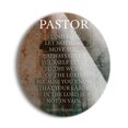 thumbnail image 2 of Pastor Stand Firm Green Splash Cross 24 inch Glass Round Wall Hanging Sign, 2 of 4