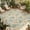 Gold Olive Beige, variant on Sage Green Leaf Outdoor Rug for Patio/Deck/Porch, Non-Slip Large Area Rug 5 x 8 Ft, Nature Plant Branch Fall Botanical Indoor Outdoor Rugs Washable Area Rugs, Reversible Camping Rug Carpet Runner