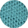 thumbnail image 1 of Ahgly Company Indoor Square Patterned Dark Cyan Green Area Rugs, 3' Square, 1 of 6