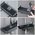 thumbnail image 5 of WHAMVOX 2pcs Shower Bar Basket Bathroom Shelf for Sponge Soap Shampoo Holder Organizer, 5 of 8