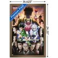 thumbnail image 3 of Hunter X Hunter - Book Key Art Wall Poster, 14.725" x 22.375", Framed, 3 of 3