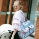 thumbnail image 2 of Bolso para mamá de moda para mujeres embarazadas, bolsa de pañales impermeable, bolsa de viaje de Mensajero de gran capacidad, bolsa de cochecito multifuncional, 2022, 2 of 4