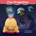 thumbnail image 4 of TOPCHANCES Piggy Bank Toy, Electronic Coin Money Saving Rocket Box with Password Protection for Kids Girls Boys Christmas Birthday Gifts, Yellow, 4 of 8