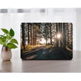 thumbnail image 4 of KSK KAISHEK Hard Shell Only Compatible Old Version MacBook Air 13"( Not Retina Display, 2017 - 2014 2013 2012 2011 2010) Model A1369/A1466, No USB-C Blue series A 0388, 4 of 5