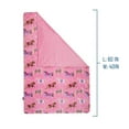 thumbnail image 5 of Wildkin Kids Plush Velour Throw Blanket for Girls and Boys (Horses Pink), 5 of 7