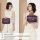 thumbnail image 5 of Cosmetiquera Bolsa de Maquillaje Grande Bolsa de Cosméticos de Viaje para Mujer Doble Capa Portátil Multifunción Bolsa de Maquillaje de Viaje Bolsa de Tocador Neceser portátil, 5 of 7