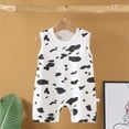thumbnail image 2 of UAYOTSE Infant Boy 3M 6M 12M Classic Romper Short Sleeve Collared One Piece Jumpsuit Outfit,Sizes 12-18 Months, 2 of 4