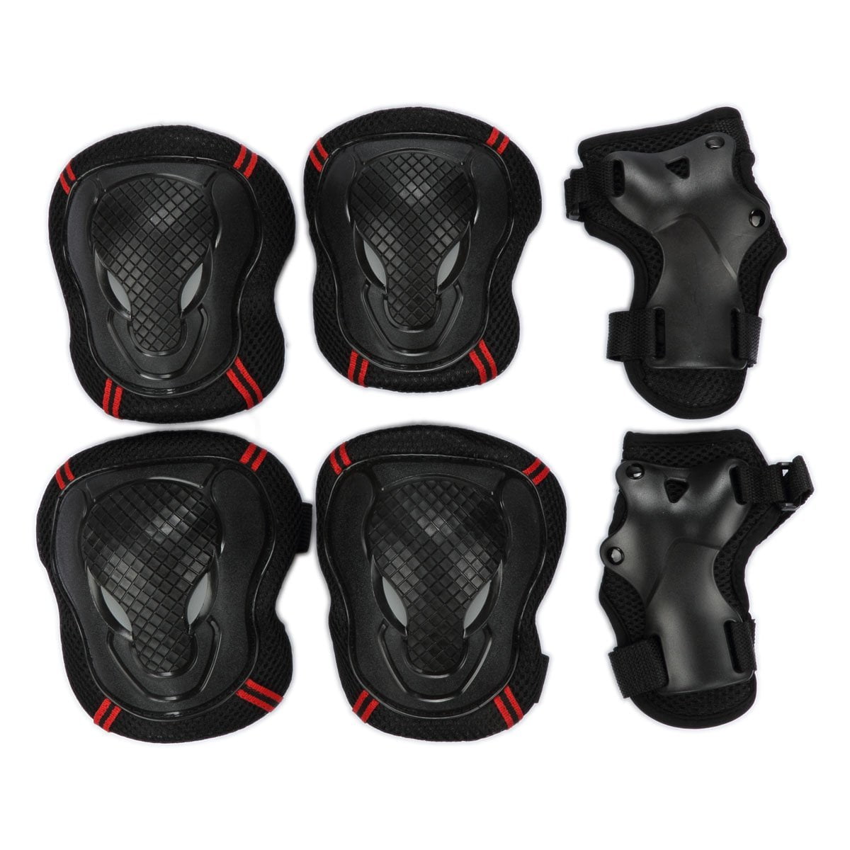 Knee Elbow Wrist Protective Pads Sets,CoastaCloud 6pcs Protector Guard Pad Gear,for Child Kids Roller,for Skating... by CoastaCloud