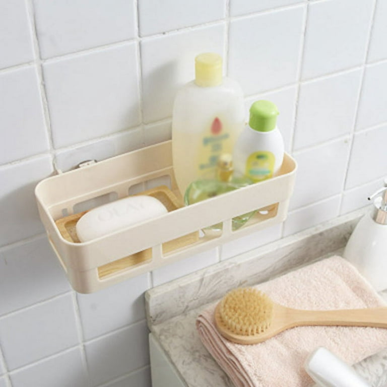 Corner Shower Caddy Suction Cup NO-Drilling Removable Bathroom