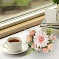 thumbnail image 2 of Clearance Artificial Flowers, Fall Fake Peonies Silk Flower Mixed Rose Fall Deoration for Home, Peony Flowers Arrangements for Wedding Party Home Decor B, 2 of 5