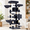 Smoky Gray, variant on Cat Tree Multi-level Tower With 3 Condos Hairbrush Mpj035-mg