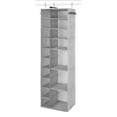 thumbnail image 4 of Whitmor Hanging Shoe & Sweater Shelf Organizer - Gray, 4 of 6