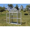 thumbnail image 4 of Small Greenhouse with Adjustable Shelves - Sliding Wall Brackets for Uneven Walls - Indoor Use - Versatile Plant Stand, 4 of 6