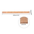 thumbnail image 2 of 4Pcs 15.8" x 3/5" Copper Flat Bar,1/8" Thickness Copper Bar Stock for Grounding Systems, 2 of 5