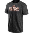 thumbnail image 2 of Men's Fanatics Charcoal Chicago Bears Component T-Shirt, 2 of 3