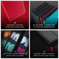 thumbnail image 5 of Vault X 12 Pocket Trading Card Zip Binder, 480 Cards, Premium Exo-Tec Album Material, 20 Side-Loading Pages, Folder, Sports, TCG (Red), 5 of 8