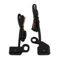 thumbnail image 1 of LOVIVER Aluminum Motorcycle Turn Indicator Running Light for Softails Dynas Black Smoke, 1 of 8