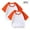 Orange, variant on piuwrlz Summer 2PC Short T-Shirts for Girls Short Tops Sleeve Solid Color Cotton T Shirt Top Kids Orange Size 11 Years