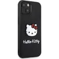 thumbnail image 2 of Case Hello Kitty Logo 3D Kitty Face Negro para iPhone 15, 2 of 7