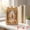 Beige Crown, variant on Unique Bargains Minimalist Clear Acrylic Floating Photo Frame Beige Mice 5" x 7"