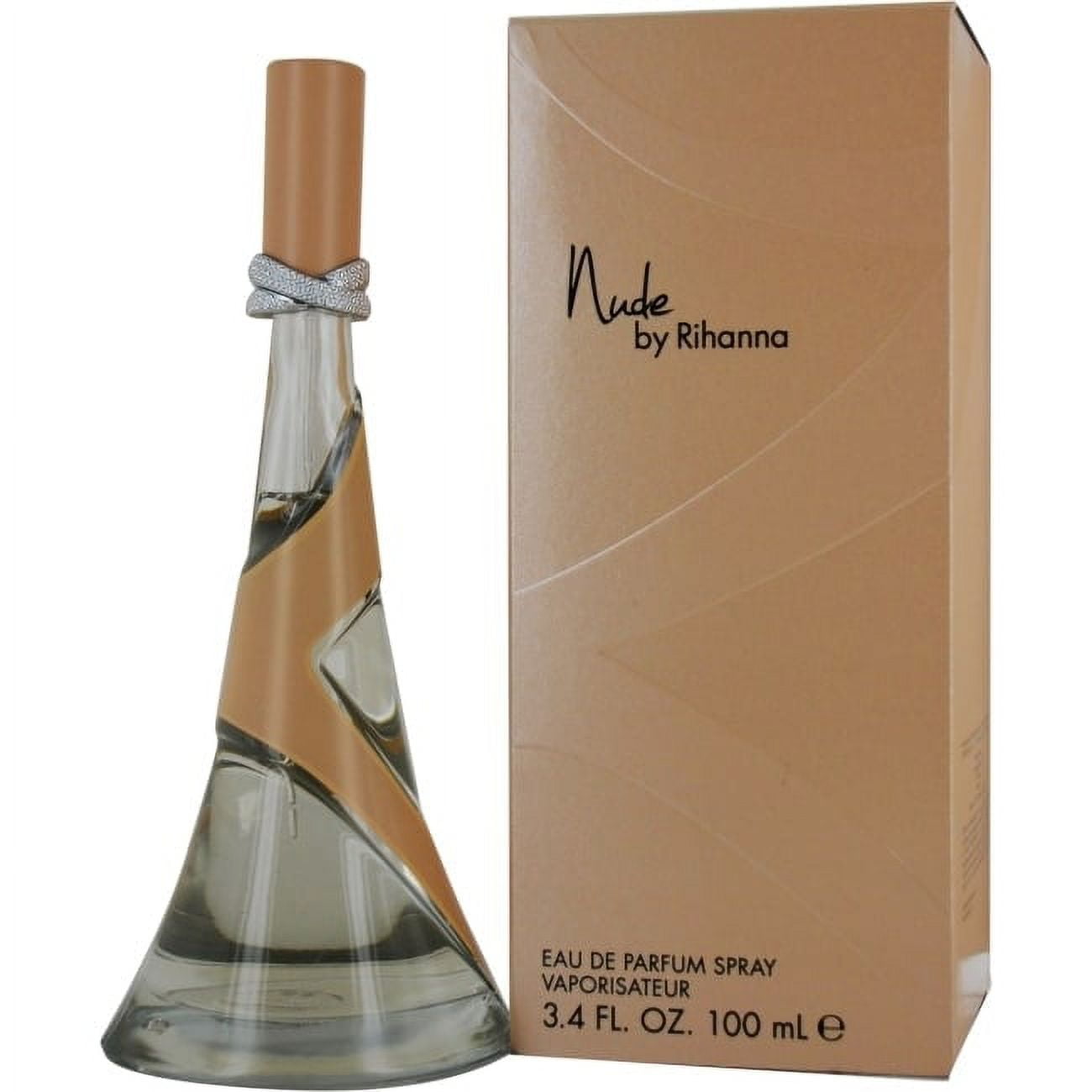 Rihanna Nude Perfume-Sensual Eau De Parfum Spray for Women 3.4 oz