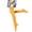 Orange, variant on 1 Pair Thigh High Stockings Sexy Stretchy Plain Thin Breathable Leg Slimming Velvet Candy Color Women Over Knee Socks for Daily