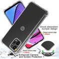 thumbnail image 2 of Daxi for Moto G Power 5G 2023 Phone Case, Shockproof Clear Crystal Ultra-Thin Soft Silicone TPU - Clear, 2 of 7