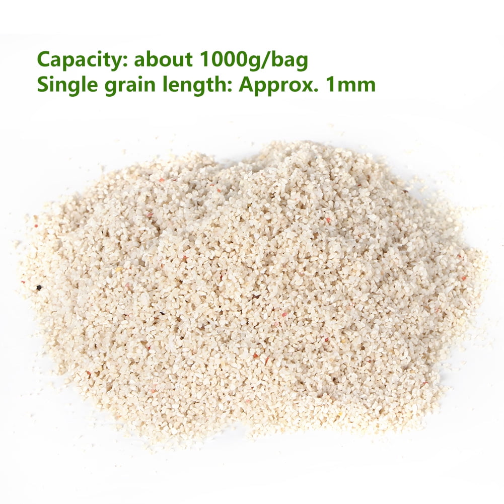 Riousery Natural Sand Stone Gravel Landscaping Decoration for Fish Tank Aquarium Flowerpot Fresh Water Seawater Premium Substrate Element 9.45 inches / 24.0 cm