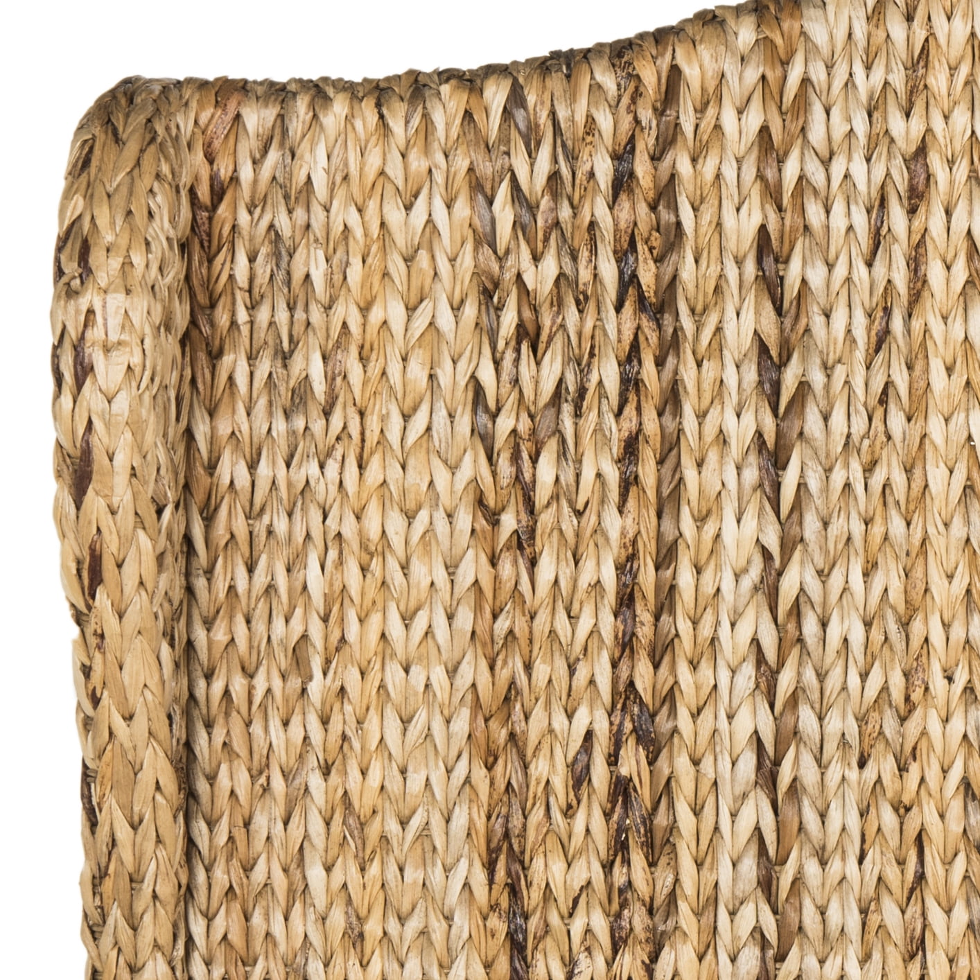 SAFAVIEH Nadine Coastal Rattan Winged Headboard, Queen, Natural