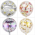 thumbnail image 4 of Shisuyan Anniversary Celebration Balloon Set Assorted Color 1 Set 12 Inches, 4 of 9