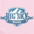 thumbnail image 2 of CafePress - Big Sky Montana Ski Resort 1 Body Suit - Baby Light Bodysuit, Size Newborn - 24 Months, 2 of 4