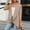 Khaki, variant on CALAFEBILA Womens Long Sleeve Cardigan Lightweight Classic Solid Work Front Open Sweater for Women 2025
