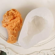 Rvaymup Fried Chicken Leg Food Molds Soap Molds Aromatherapy Mold Gypsum Chocolate Candle Mold Cake Mould Silicone Material Mold