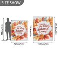 thumbnail image 6 of Yayeee Throw Blanket for Couch Soft Warm 60" x 80" Sofa Chair Bed Decoration, Leaves Pattern, 6 of 7