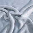 thumbnail image 4 of Cateissary Manta de franela suave y cálida para sofá cama, colcha de viaje para sofá cama Juegos de cama gris claro 70cmx100cm, 4 of 6