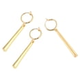 thumbnail image 1 of keepw 3piece Add Of Anime To Look With These Roronoa Zoro Earrings Comfortable gold ear clip 1Set, 1 of 6
