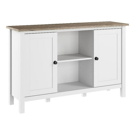 Pemberly Row 48W Tall TV Stand Media Console - Engineered Wood