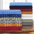 thumbnail image 6 of Superior Solid Cotton Flannel Duvet Cover Set, Twin, Purple, 6 of 6