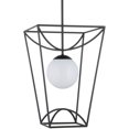 thumbnail image 2 of Currey And Company 9500-0011 Rochefort 14" Wide Pendant - White, 2 of 5