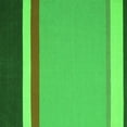 thumbnail image 1 of Ahgly Company Indoor Square Abstract Green Contemporary Area Rugs, 6' Square, 1 of 1