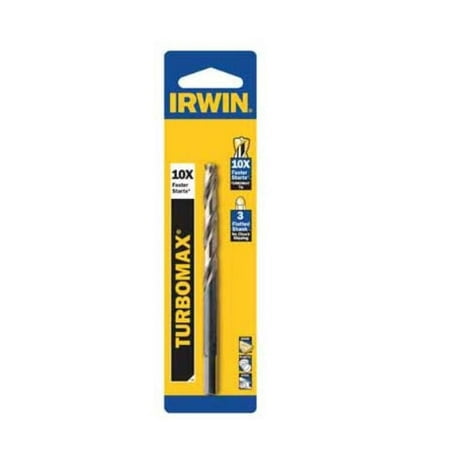 

Irwin Irwin 73315 Turbomax Straight Shank Drill Bit 15/64