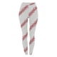 thumbnail image 3 of Gibobby Pantimedias yoga Dama Leggings informales con estampado béisbol para mujer, pantalones informales con cintura elástica, pantalones chándal（Blanco， L), 3 of 4