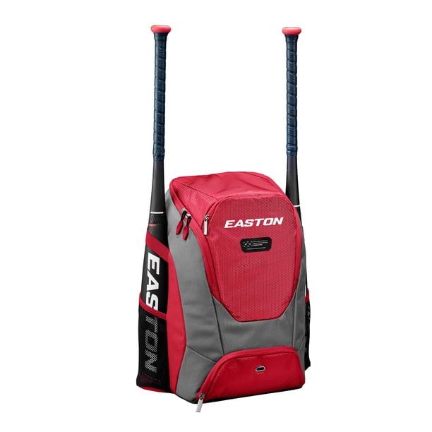 Mochila Easton DUGOUT Bolsa de Equipamiento con Compartimento para Zapatos Roja