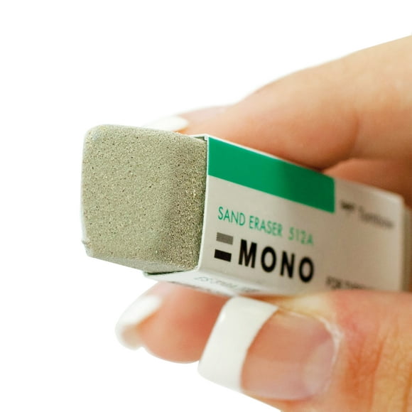 Tombow MONO Sand Eraser 2/Pkg-Grey