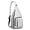 Black-30, variant on 4-Pockets Cross Body Bags for Woman Men,Cute Sea Life Sling Bag Chest Bag with Adjustable Strap Women's Crossbody Bags for Outdoors Hiking Traveling