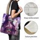 thumbnail image 3 of Demon Slayer: Niña Nezuko Bolso de tela con estampado de lienzo para mujer, bolsa de compras reutilizable y estética, con cremallera interior, regalo para mujer,38*45cm., 3 of 6