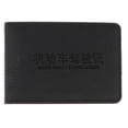 thumbnail image 2 of Cartera de cuero delgada para hombre con de crédito \ u0026 estuche para de identificación, 4 compartimentos para s Negro Soledad Estuche de tarjeta de crédito comercial, 2 of 8