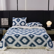 kchsji Throw Blanket, Double Layer Soft Plush Warm Blanket for Sofa Bed Couch, Cozy Lightweight Fuzzy Blanket for Adults and Kids, All Season Washable Blanket for Home Travel Nap Use