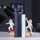 thumbnail image 5 of Sujetalibros de astronauta adorables, estatuas de sujetalibros, soportes para libros, colección de astronautas. azul, 5 of 7